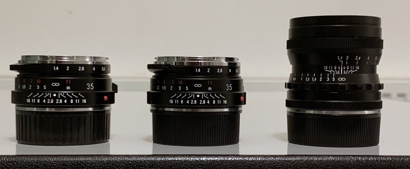 カメラ レンズ(単焦点) Voigtlander Nokton 35mm 1.4 Classic I and II comparison — Focus 